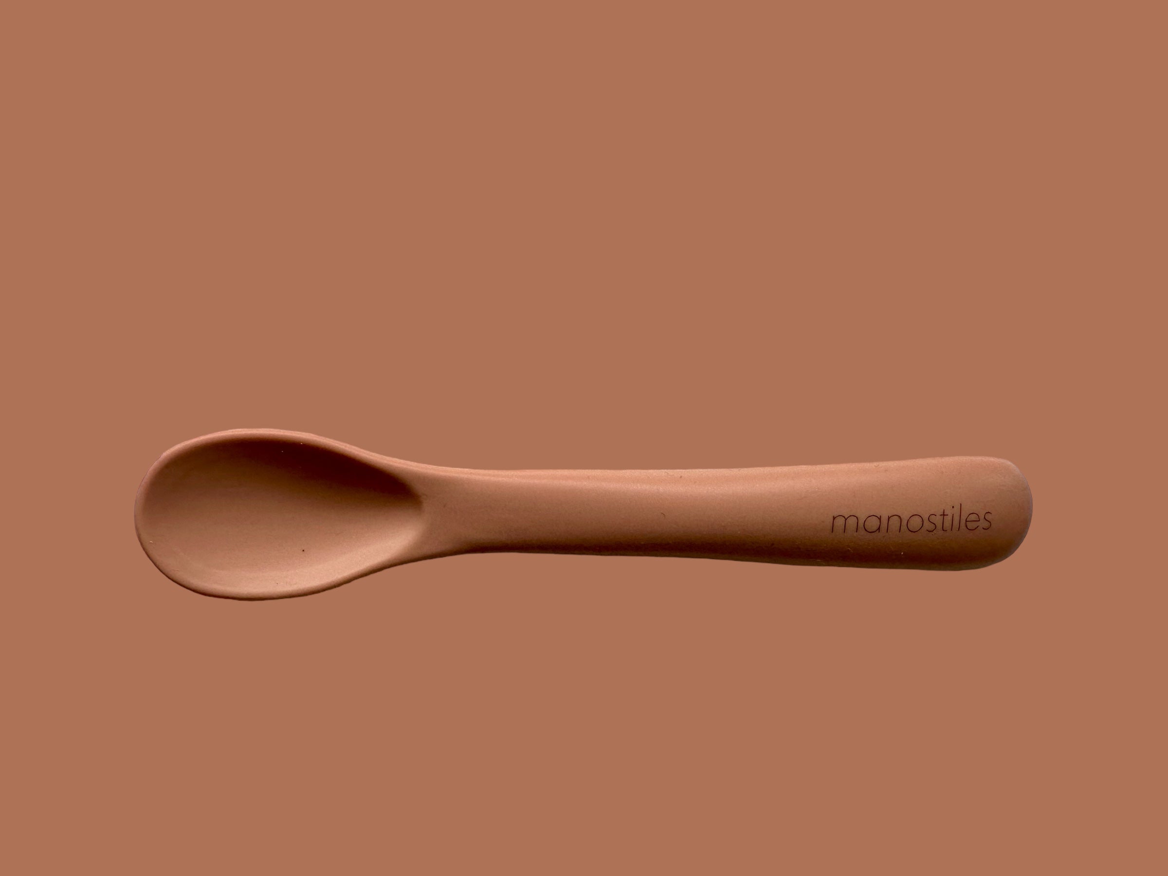 Babyske 2 styk Rødbrun silikone