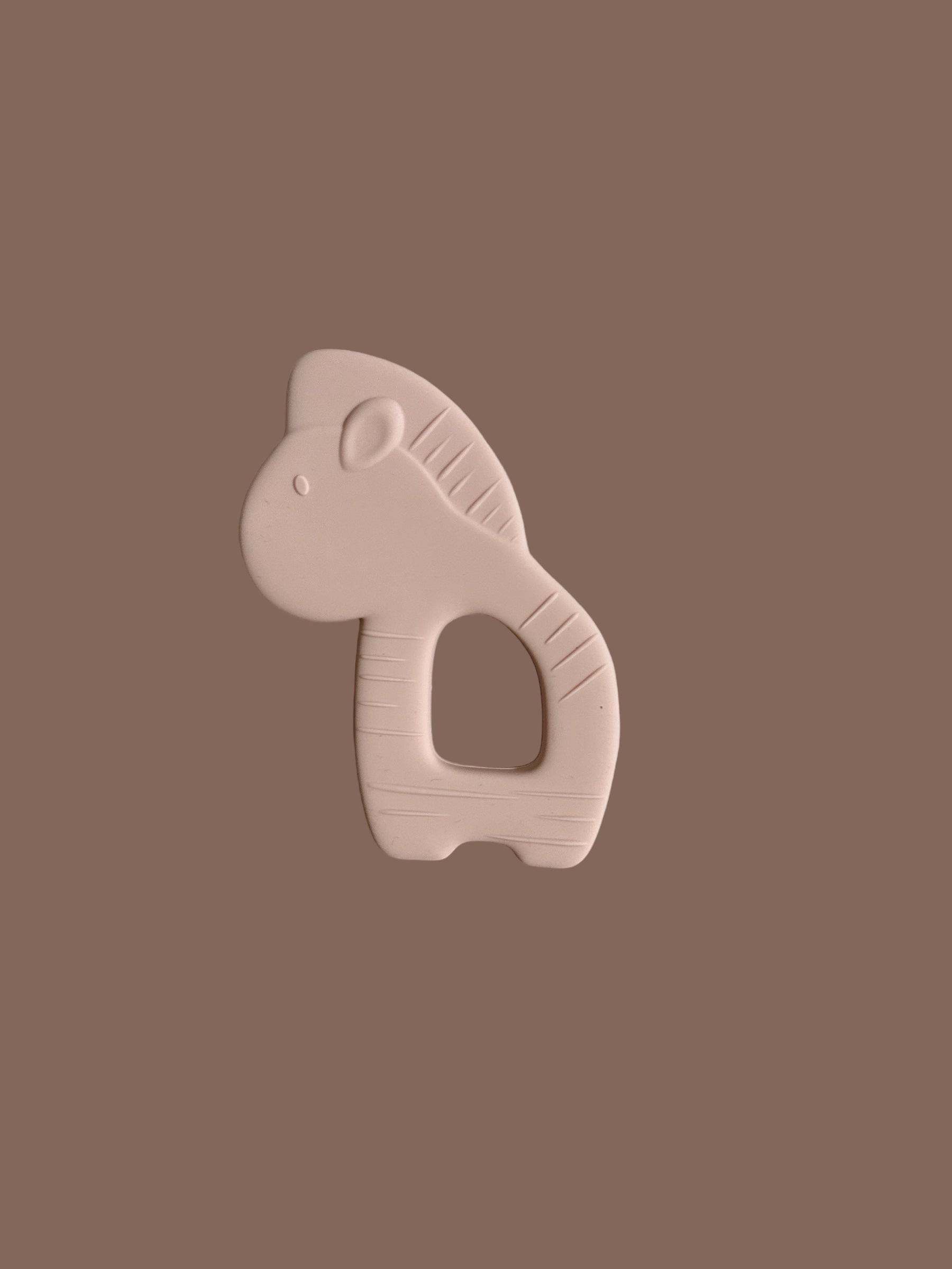 Bidering silikone - Babylyserød hest