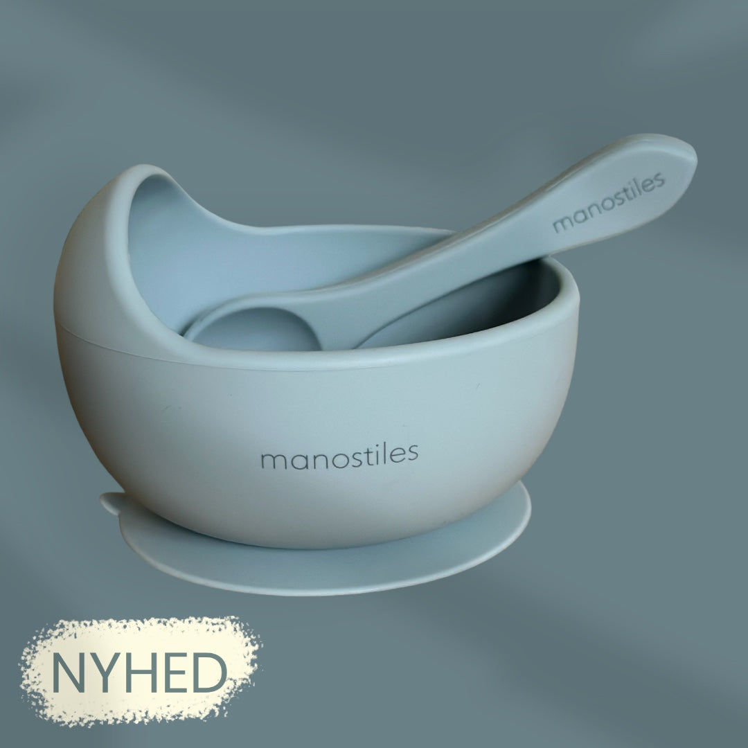 Children's dining set - Baby blue