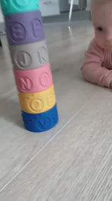 Toy Stacking Tower - Letters