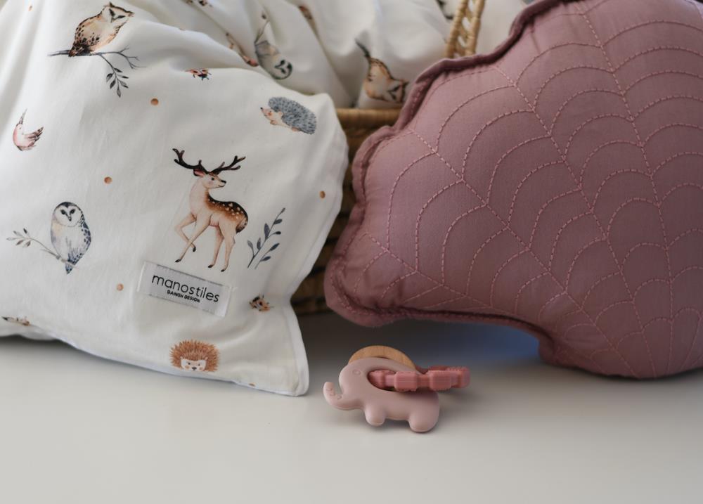 Barnevognspude - Skovens Dyr - Manostiles Danish Design