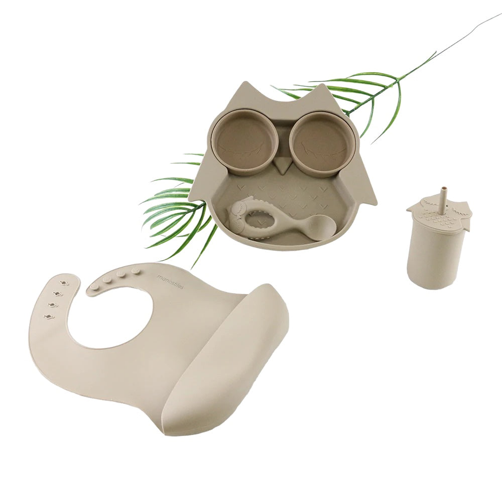 Babyske i silikone - Beige - Manostiles Danish Design