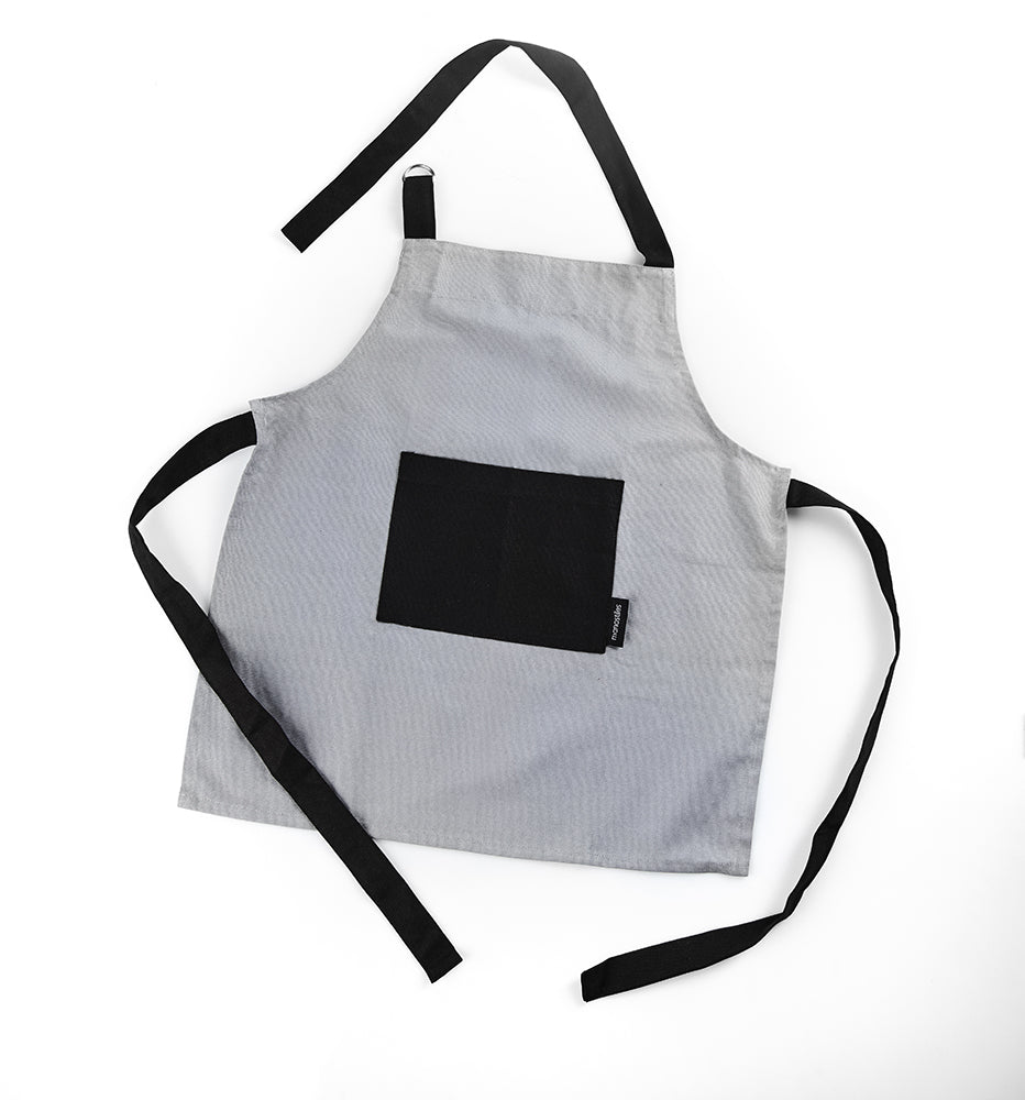 Børneforklæde - Sort - Manostiles Danish Design