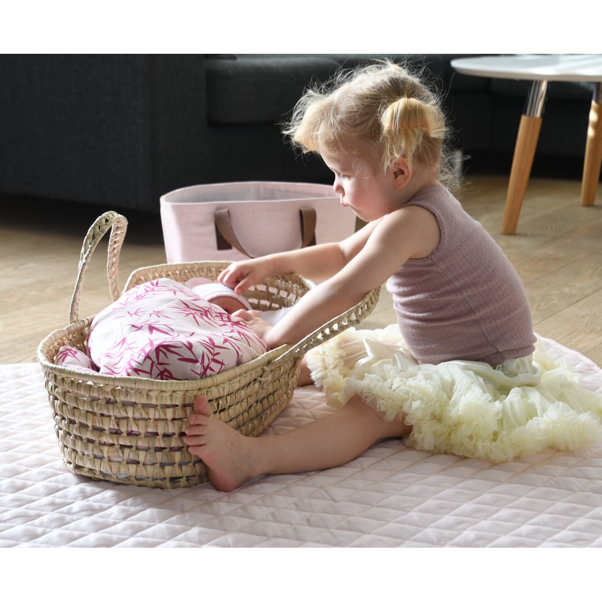 Dukkesengetøj - Soft Blossom, Nordic Zen - Manostiles Danish Design