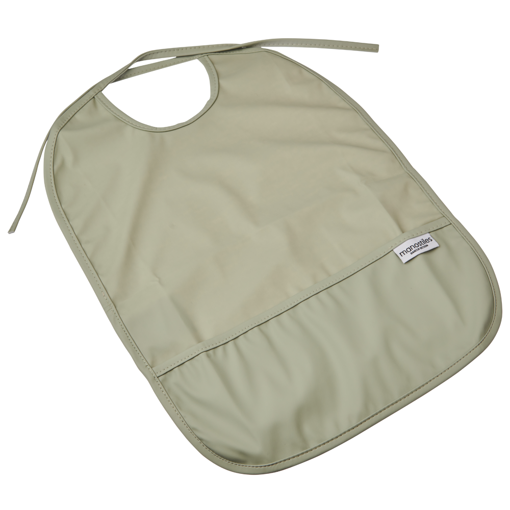 Baby spisesæt 3 dele - grøn - Manostiles Danish Design