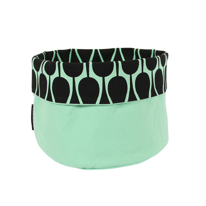 Brødkurv - Grøn med sort seeds - Manostiles Danish Design