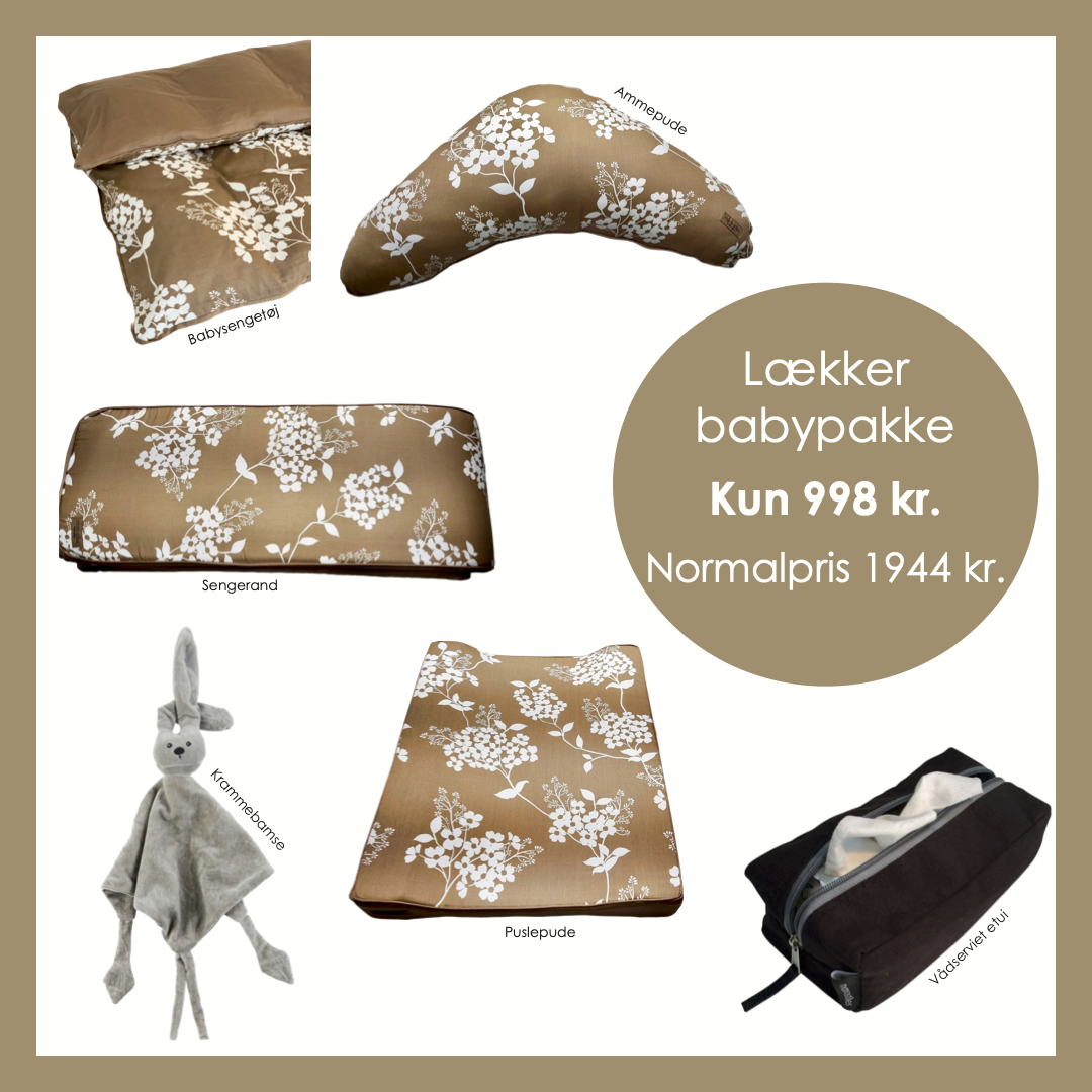 Babypakke Lækker Startpakke - Manostiles Danish Design