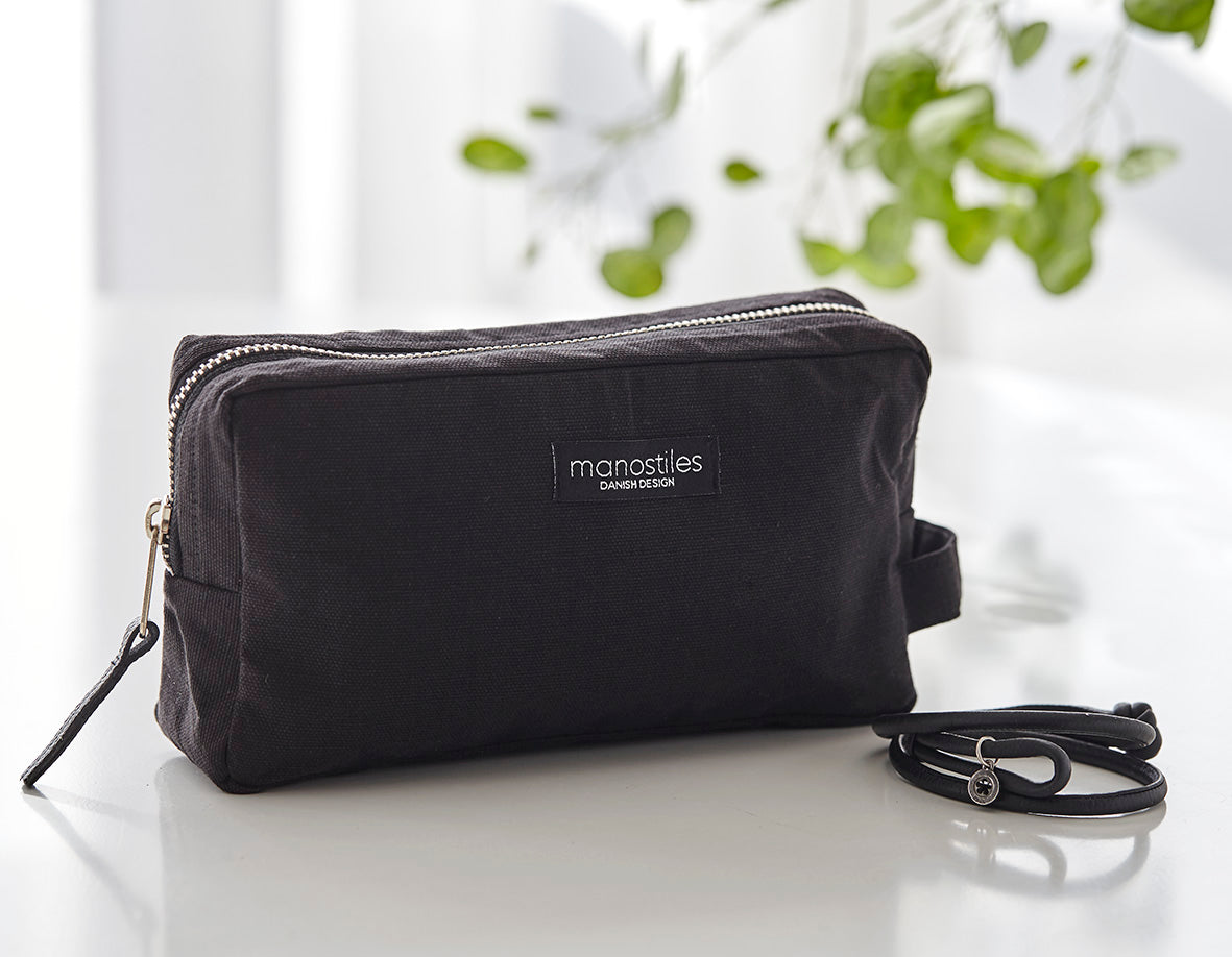 Makeup pung - Sort - Manostiles Danish Design