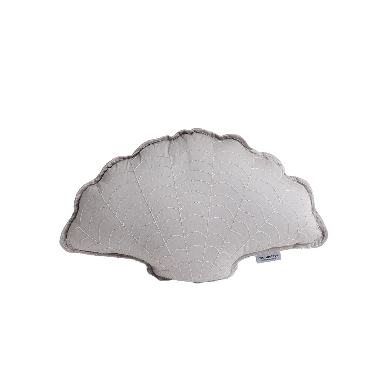 Muslinge pude - Octopus grey, Nordic Sea - Manostiles Danish Design