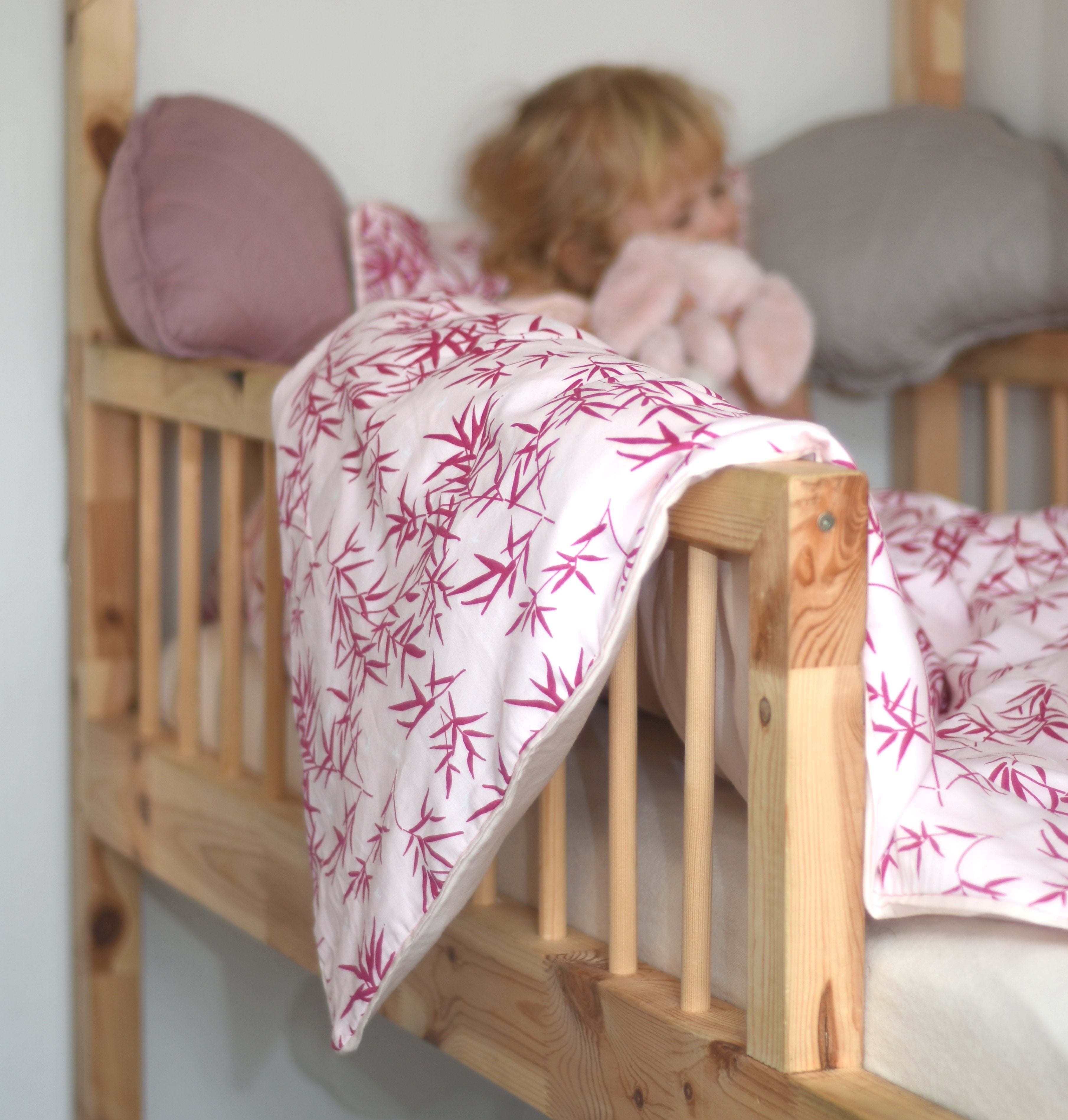 Junior sengetøj - Soft Blossom, Nordic Zen - Manostiles Danish Design