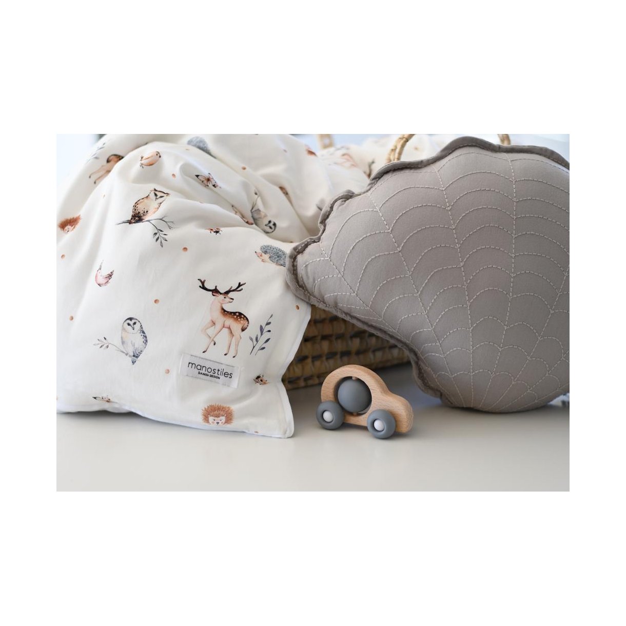 Babysengetøj - Skovens Dyr - Manostiles Danish Design