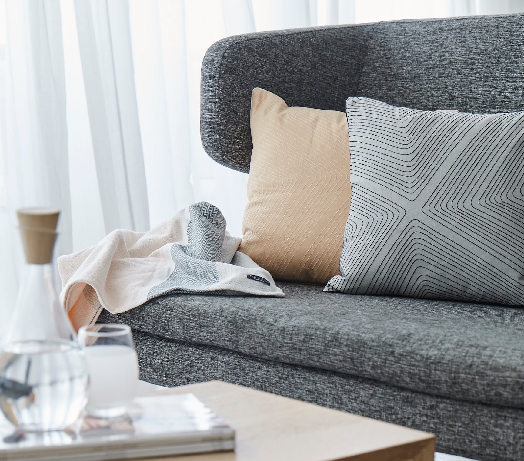 Pyntepude - Nude 50x50 - Manostiles Danish Design