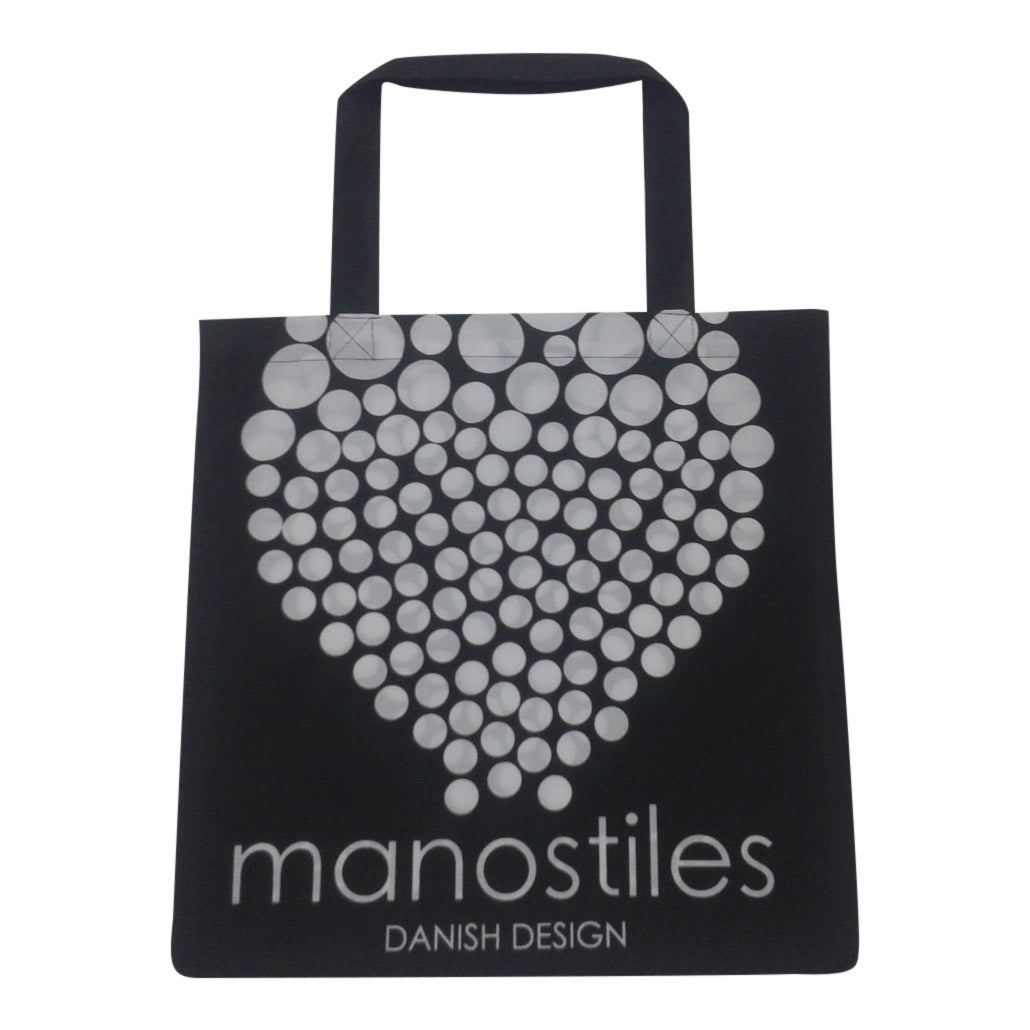 Indkøbsnet - Sort & hvid - Manostiles Danish Design