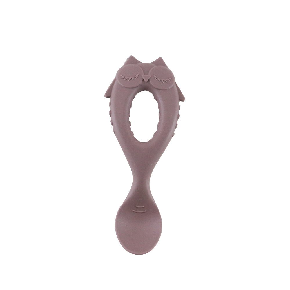 Babyske i silikone - Blomme - Manostiles Danish Design