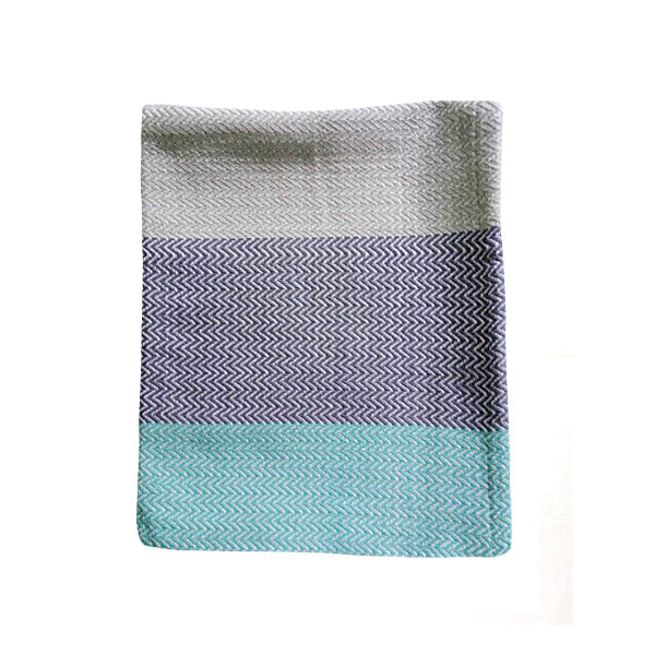 Plaid - Aqua blå - Manostiles Danish Design