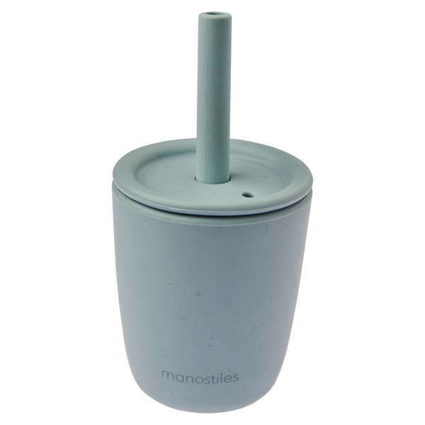 Children's cup in silicone - Blue